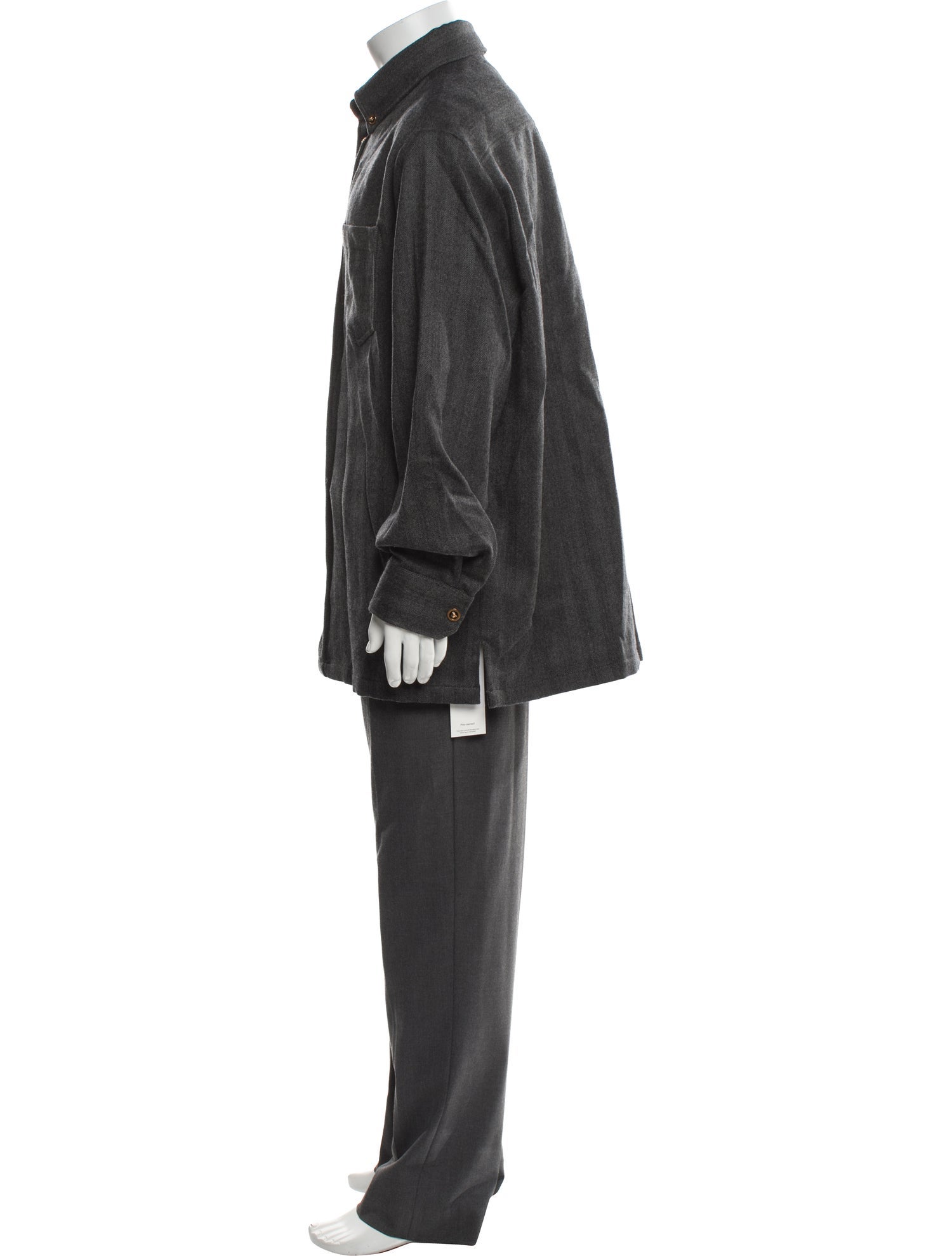 Versace Medusa Insignia Cashmere Shirt w/ Tags