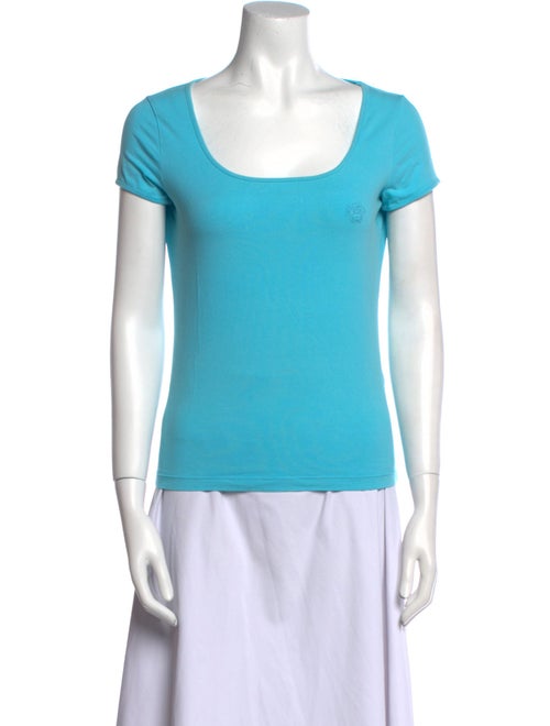 Versace Jeans Couture Scoop Neck Short Sleeve T-Shirt