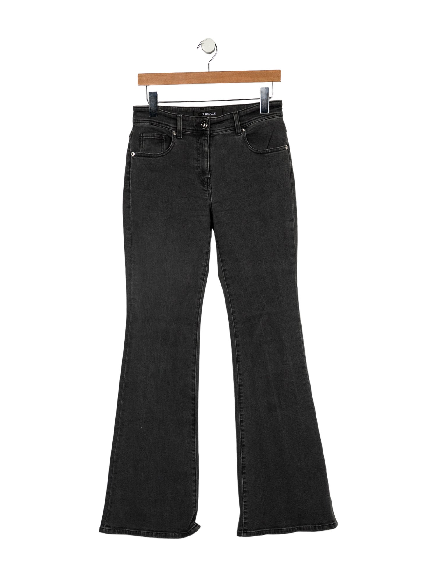 Versace Mid-Rise Wide Leg Jeans w/ Tags