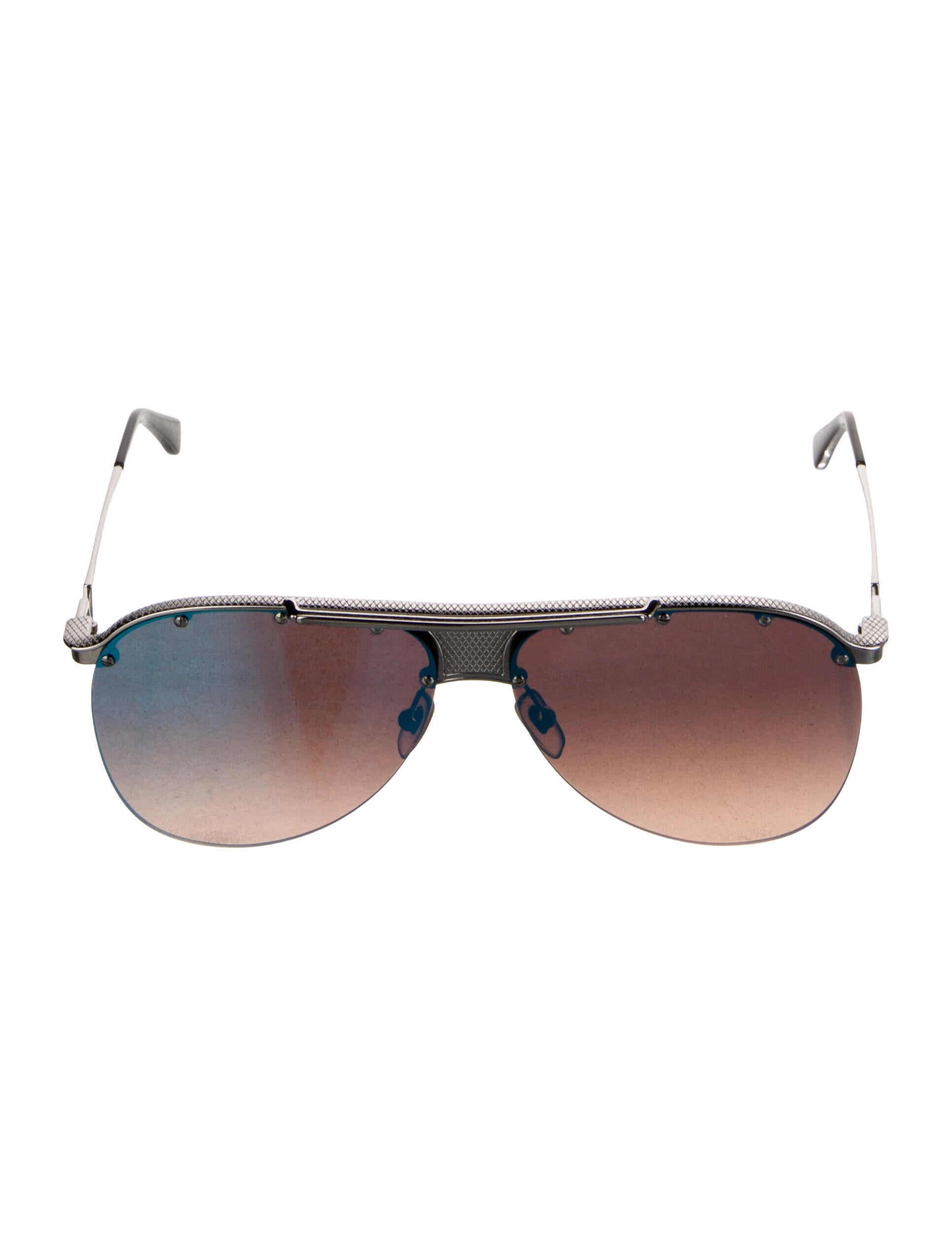 Versace Aviator Tinted Sunglasses