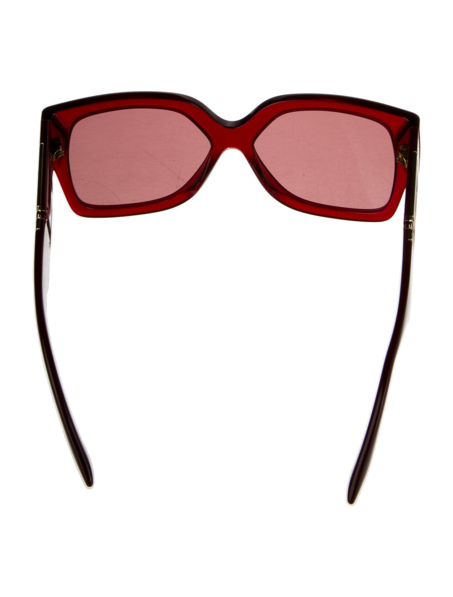 Versace Oversize Tinted Sunglasses