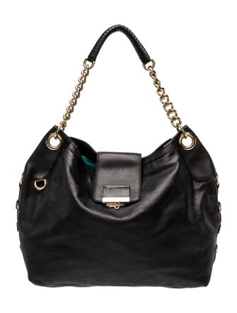 Versace Leather Shoulder Bag