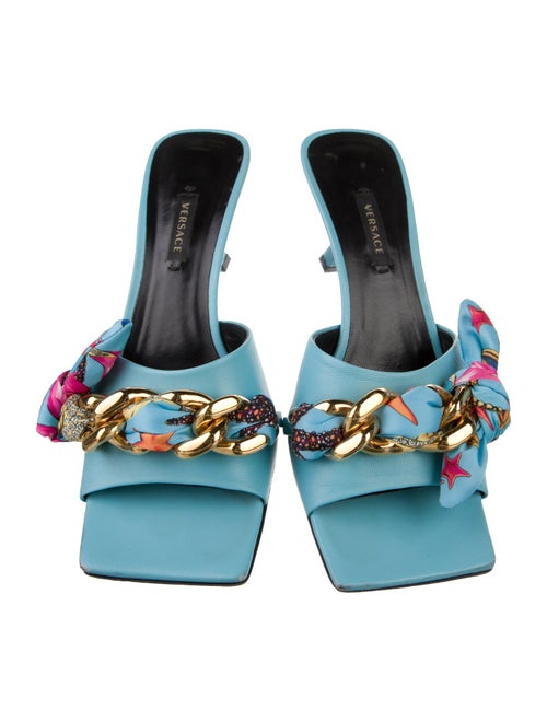 Versace Leather Slides