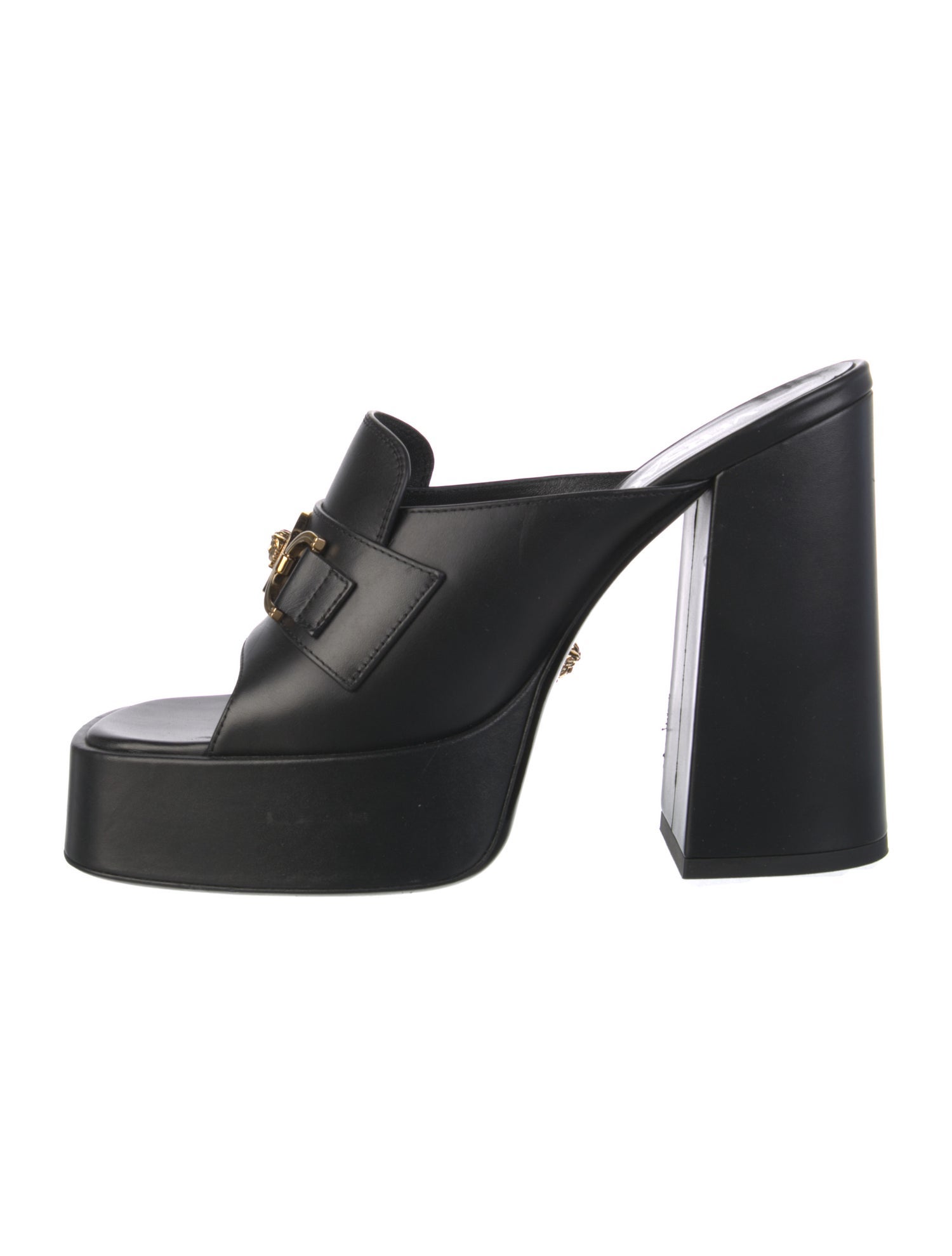 Versace Leather Slides