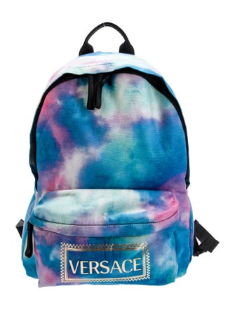 Versace Canvas Backpack