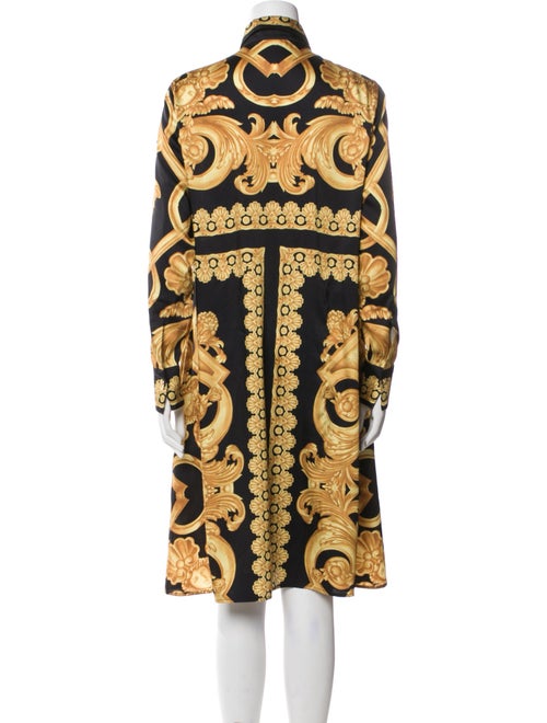 Versace Printed Midi Length Dress