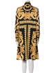 Versace Printed Midi Length Dress