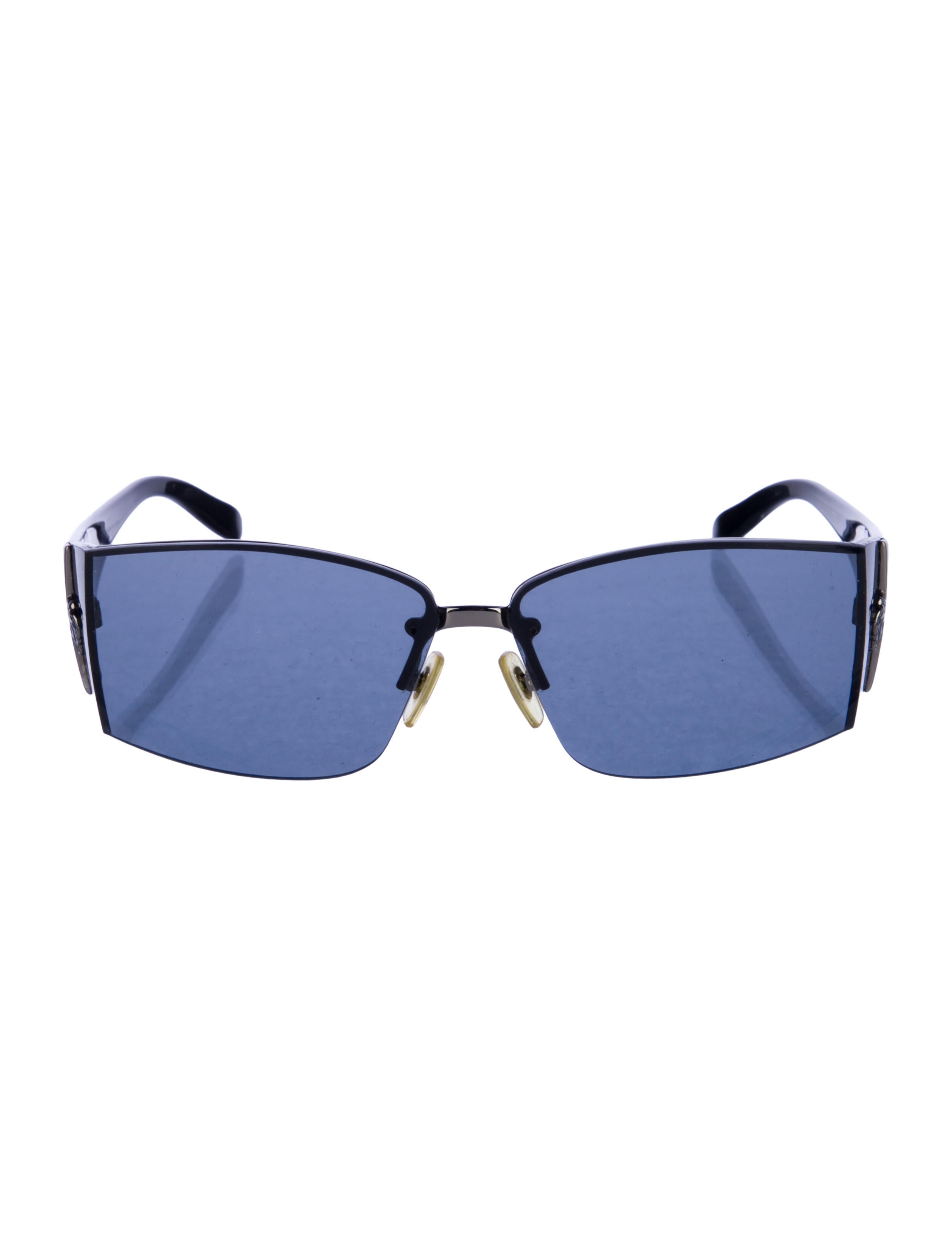 Versace Square Tinted Sunglasses
