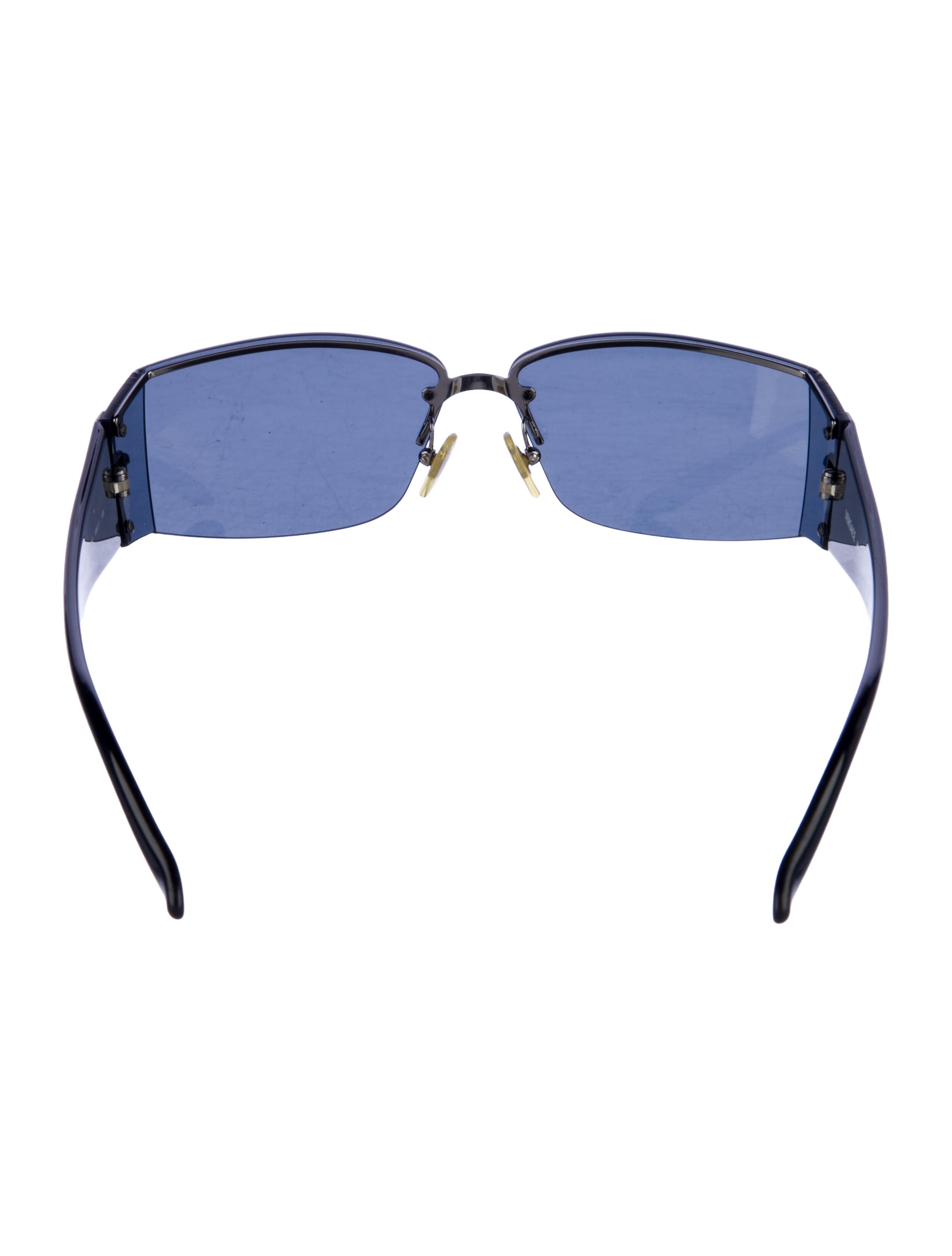 Versace Square Tinted Sunglasses