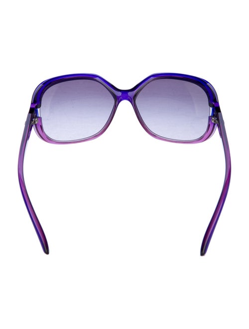 Versace Oversize Gradient Sunglasses