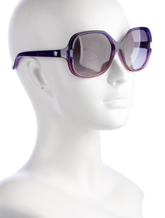 Versace Oversize Gradient Sunglasses