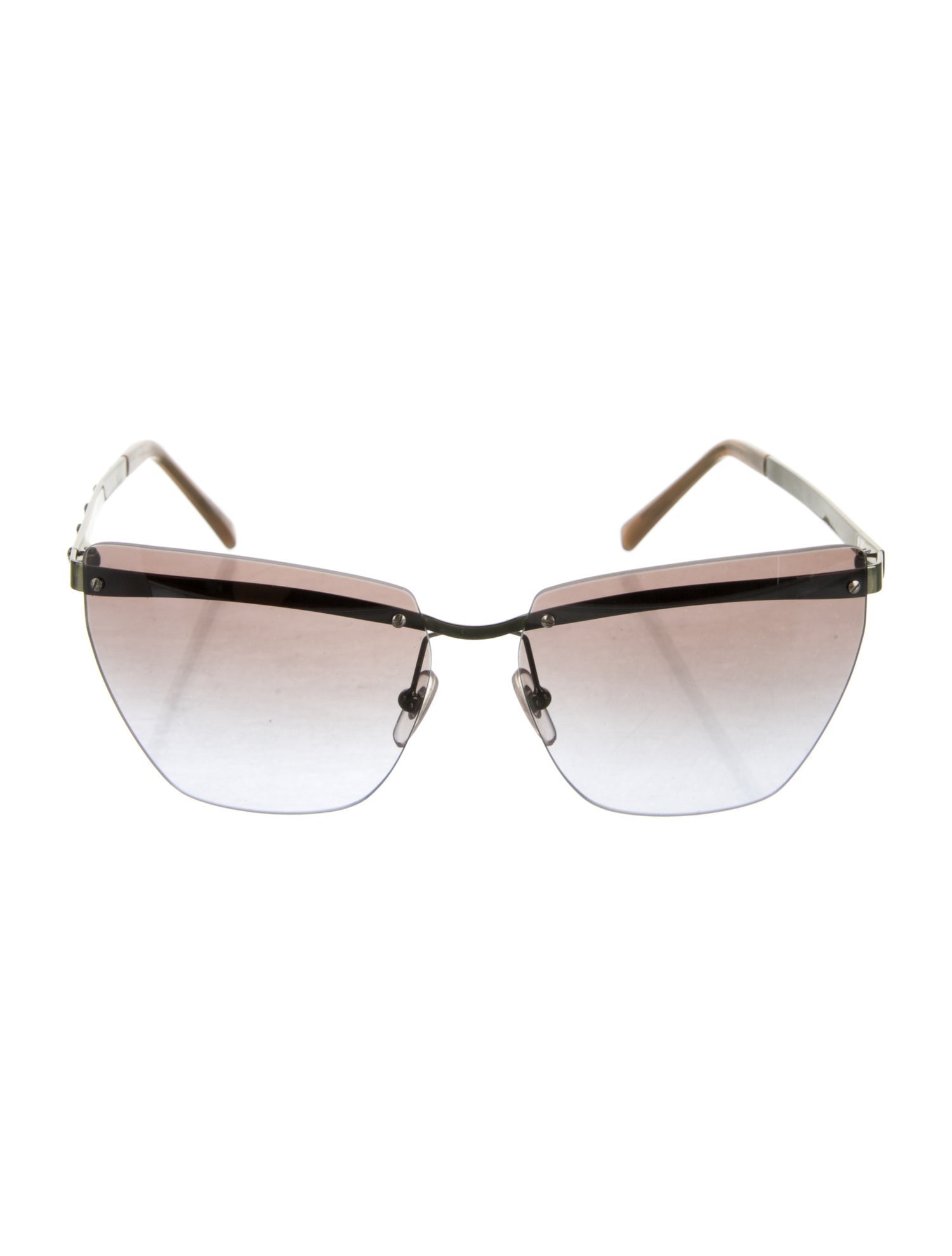 Versace Cat-Eye Gradient Sunglasses