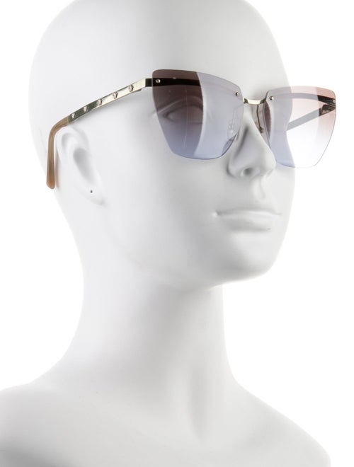 Versace Cat-Eye Gradient Sunglasses