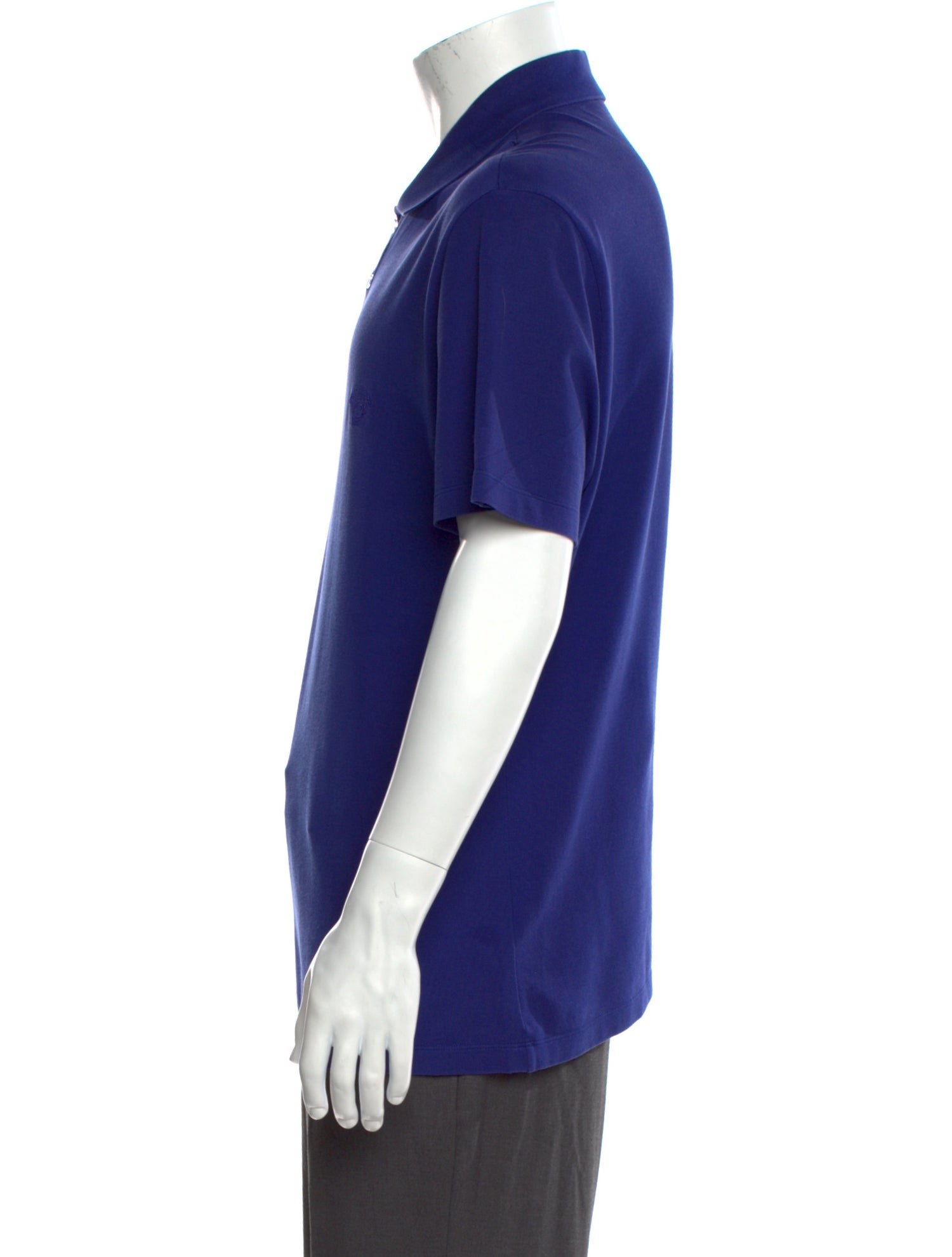 Versace Crew Neck Short Sleeve Polo Shirt