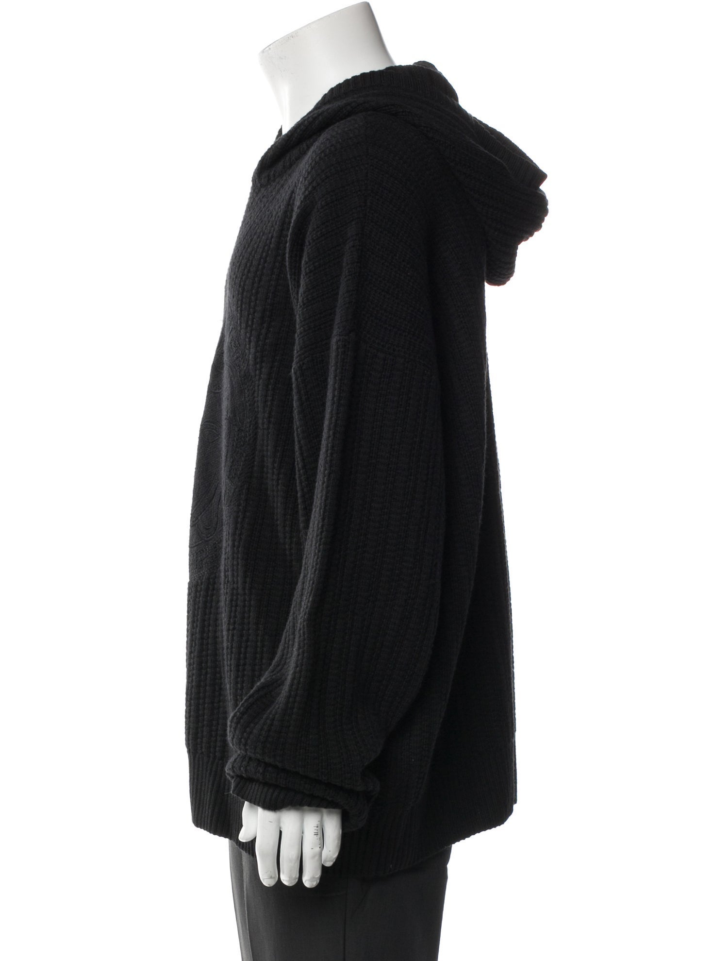 Versace Virgin Wool V-Neck Pullover w/ Tags