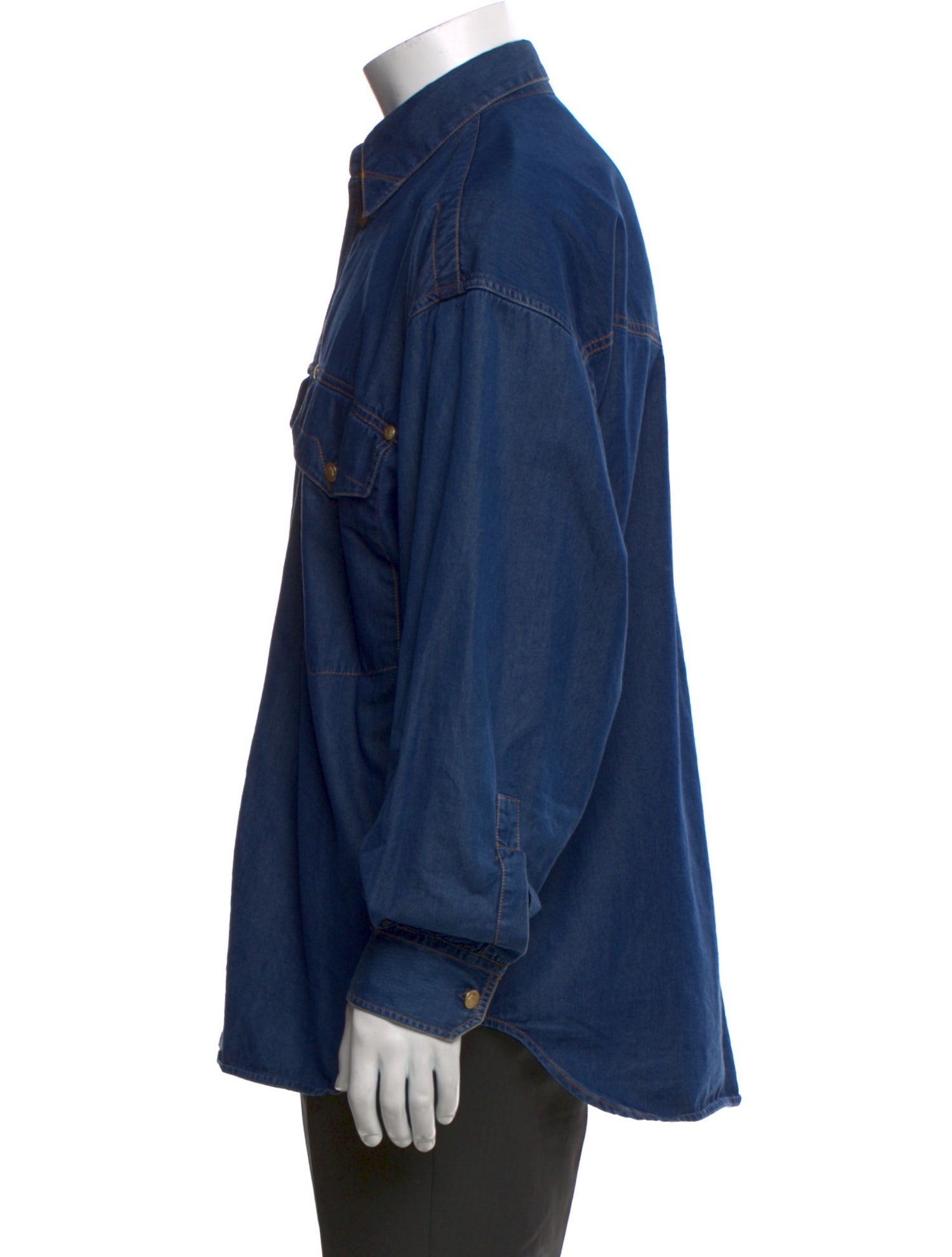 Versace Jeans Vintage 1900's Denim Shirt