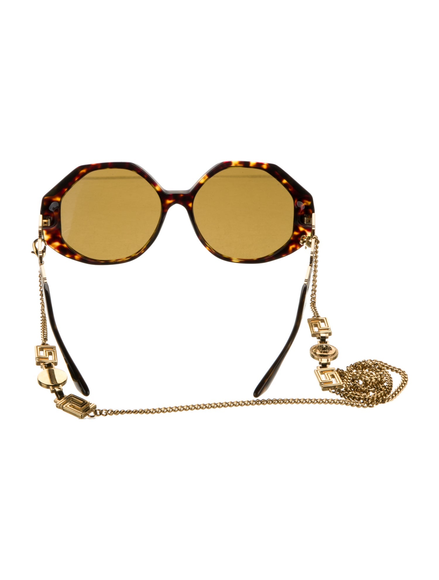 Versace Cat-Eye Tinted Sunglasses