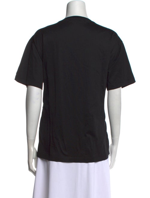 Versace Graphic Print Crew Neck T-Shirt