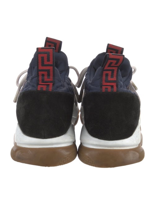 Versace Mesh Printed Athletic Sneakers