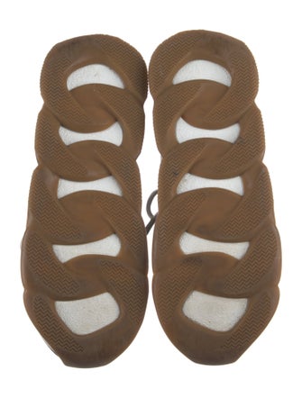 Versace Mesh Printed Athletic Sneakers