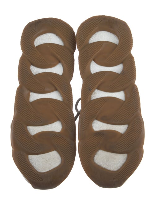 Versace Mesh Printed Athletic Sneakers