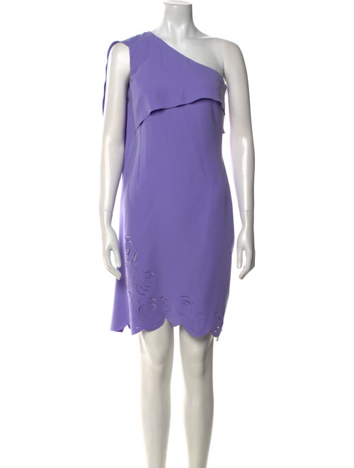 Versace One-Shoulder Mini Dress