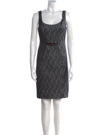 Versace Wool Mini Dress