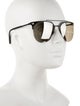 Versace Aviator Tinted Sunglasses