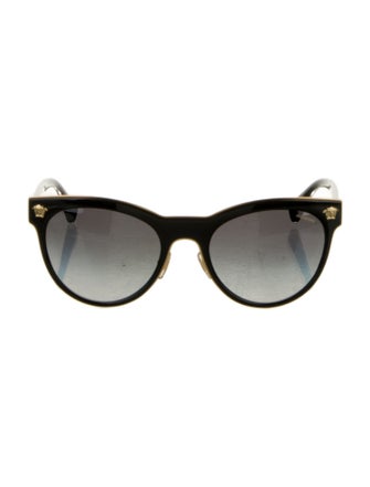 Versace Medusa Insignia Wayfarer Sunglasses