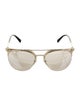 Versace Medusa Insignia Aviator Sunglasses