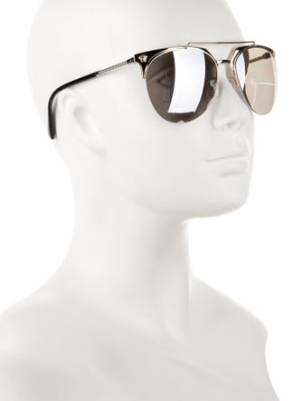 Versace Medusa Insignia Aviator Sunglasses