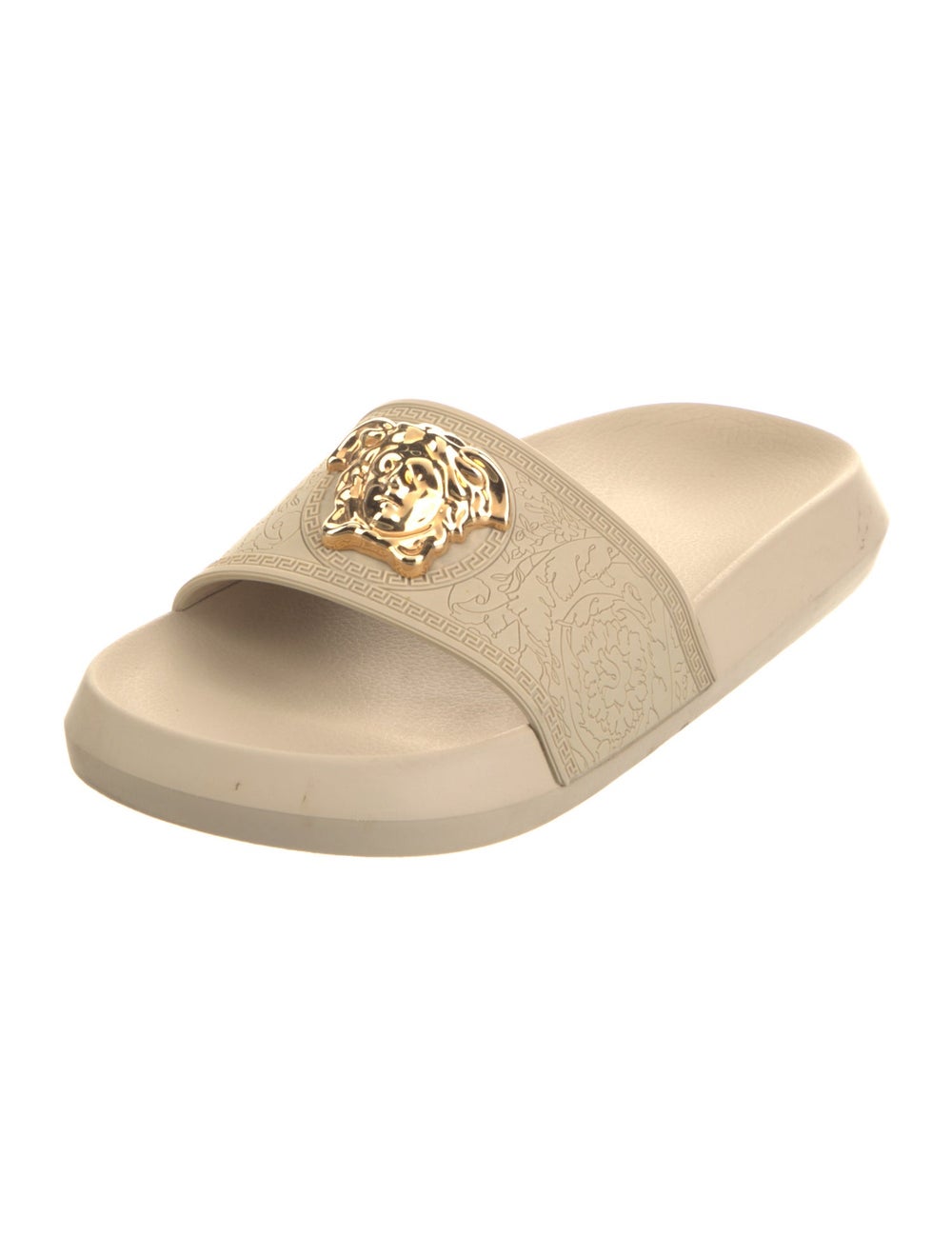 Versace Rubber Slides Neutrals - image 2