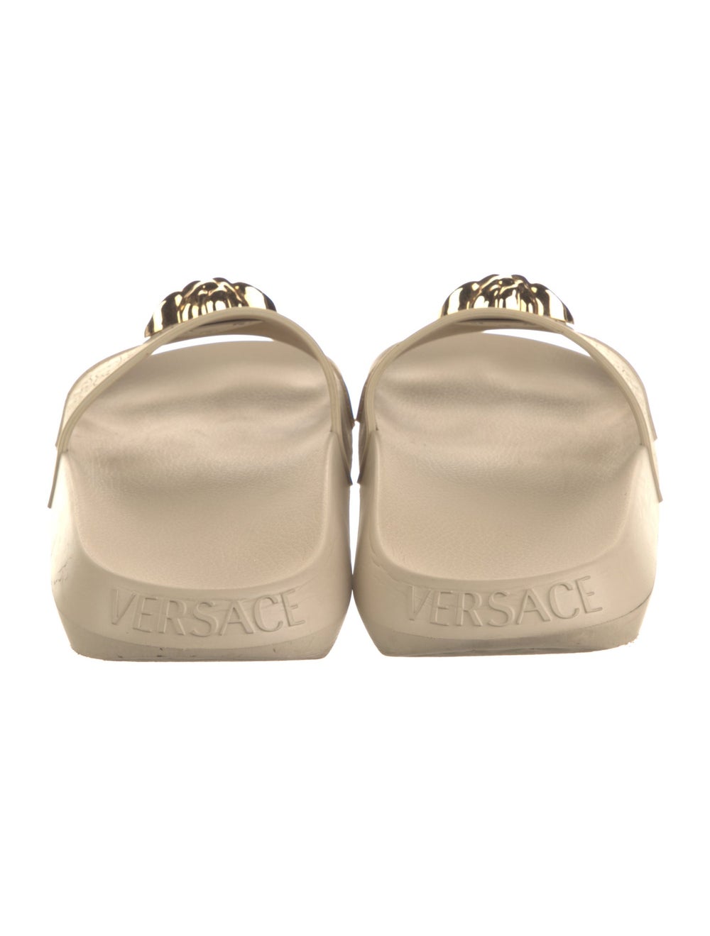 Versace Rubber Slides Neutrals - image 4