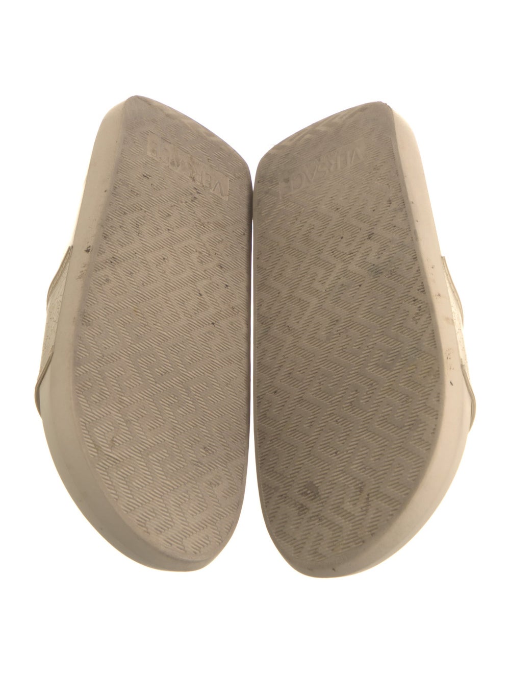 Versace Rubber Slides Neutrals - image 5
