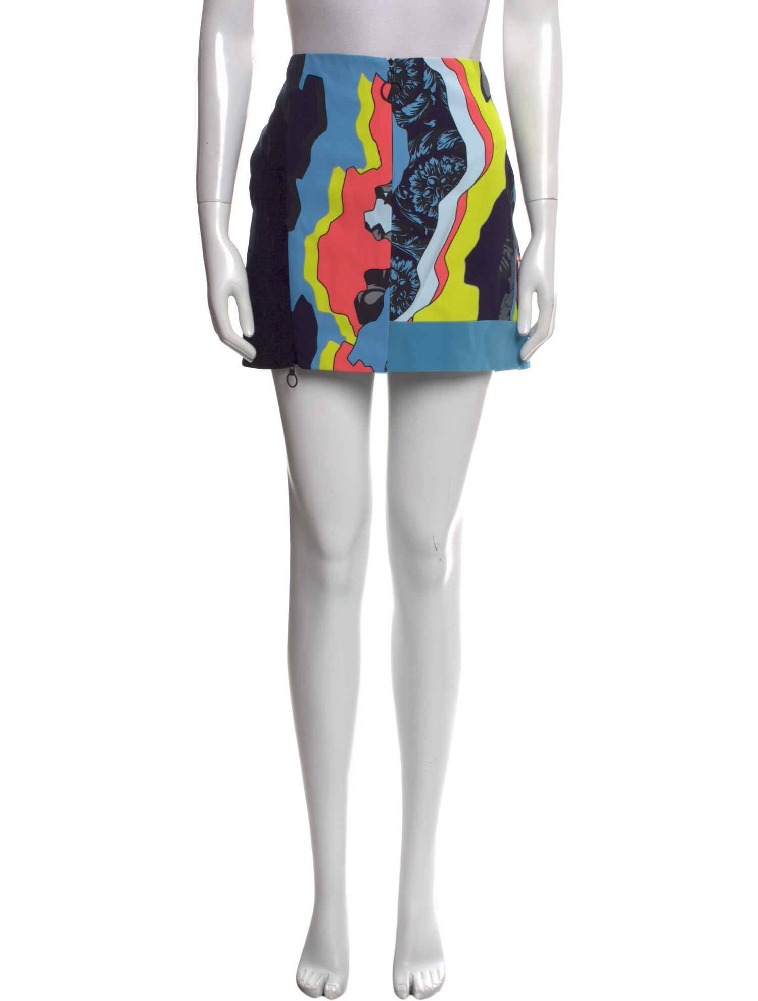 Versace Printed Mini Skirt w/ Tags