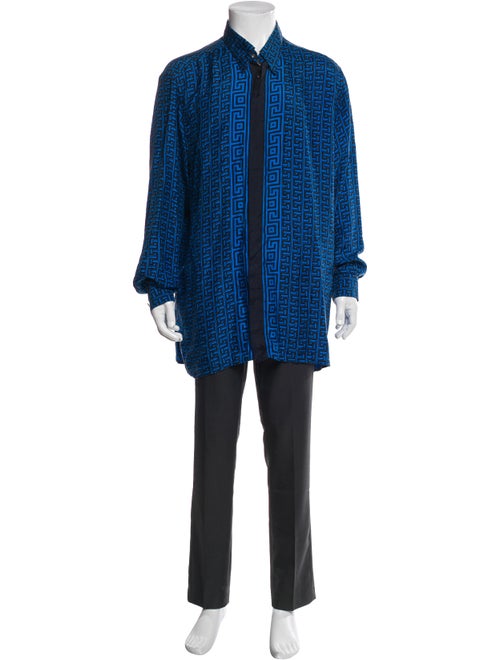 Versace Silk Printed Shirt