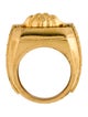 Versace Medusa Monogram Cocktail Ring