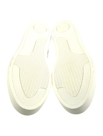 Versace Leather Boat Shoes