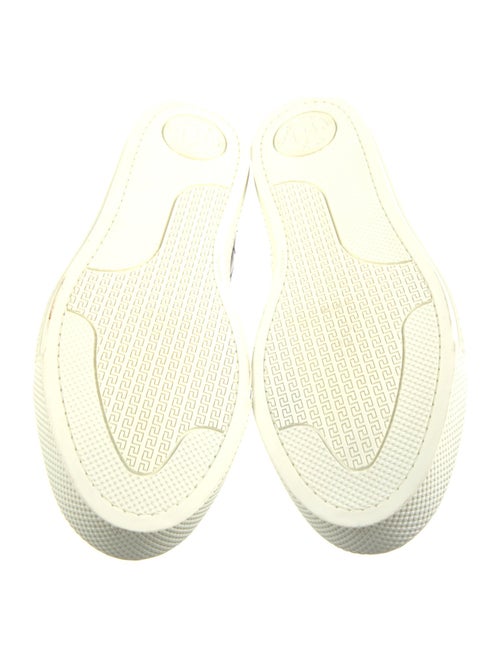 Versace Leather Boat Shoes