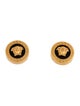 Versace Enamel Medusa Stud Earrings