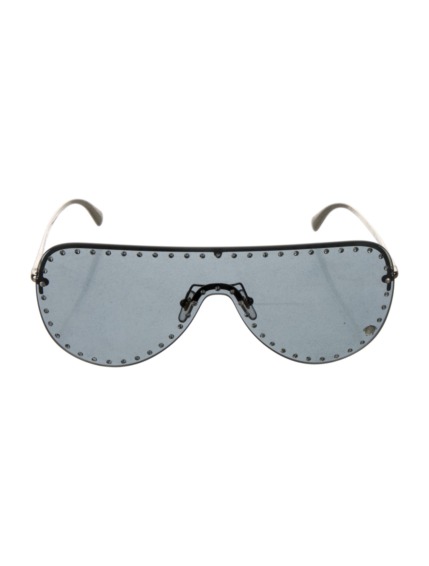 Versace Medusa Insignia Shield Sunglasses