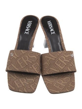 Versace Canvas Printed Slides