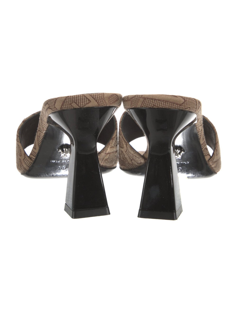 Versace Canvas Slides Neutrals Printed - image 4