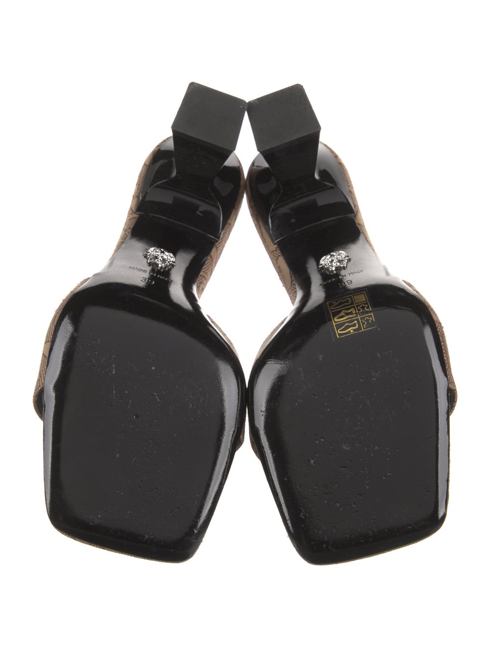 Versace Canvas Slides Neutrals Printed - image 5