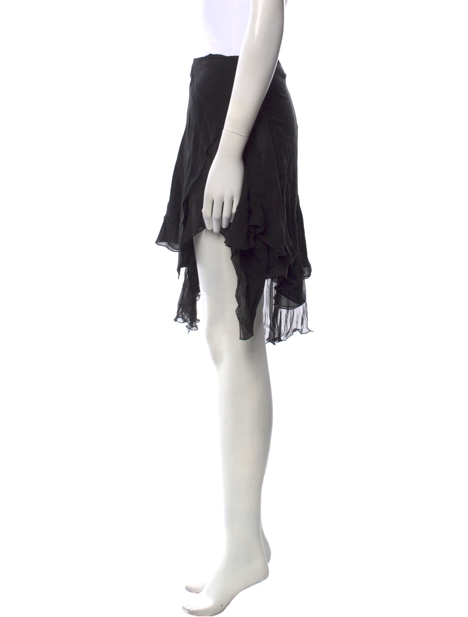 Versace Silk Knee-Length Skirt