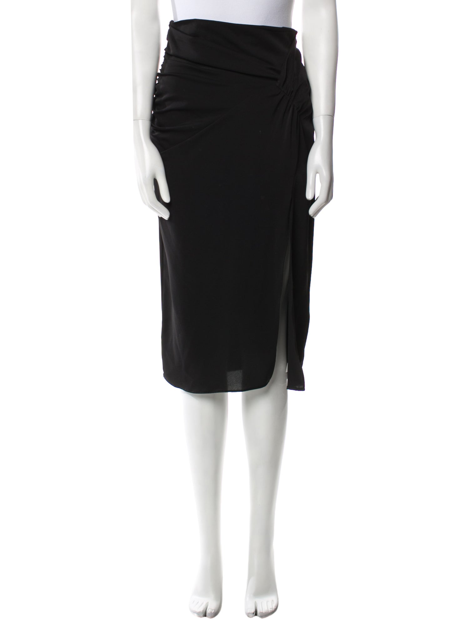 Versace Wool Knee-Length Skirt