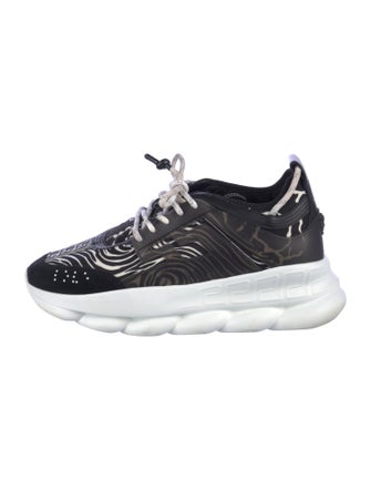Versace Printed Athletic Sneakers
