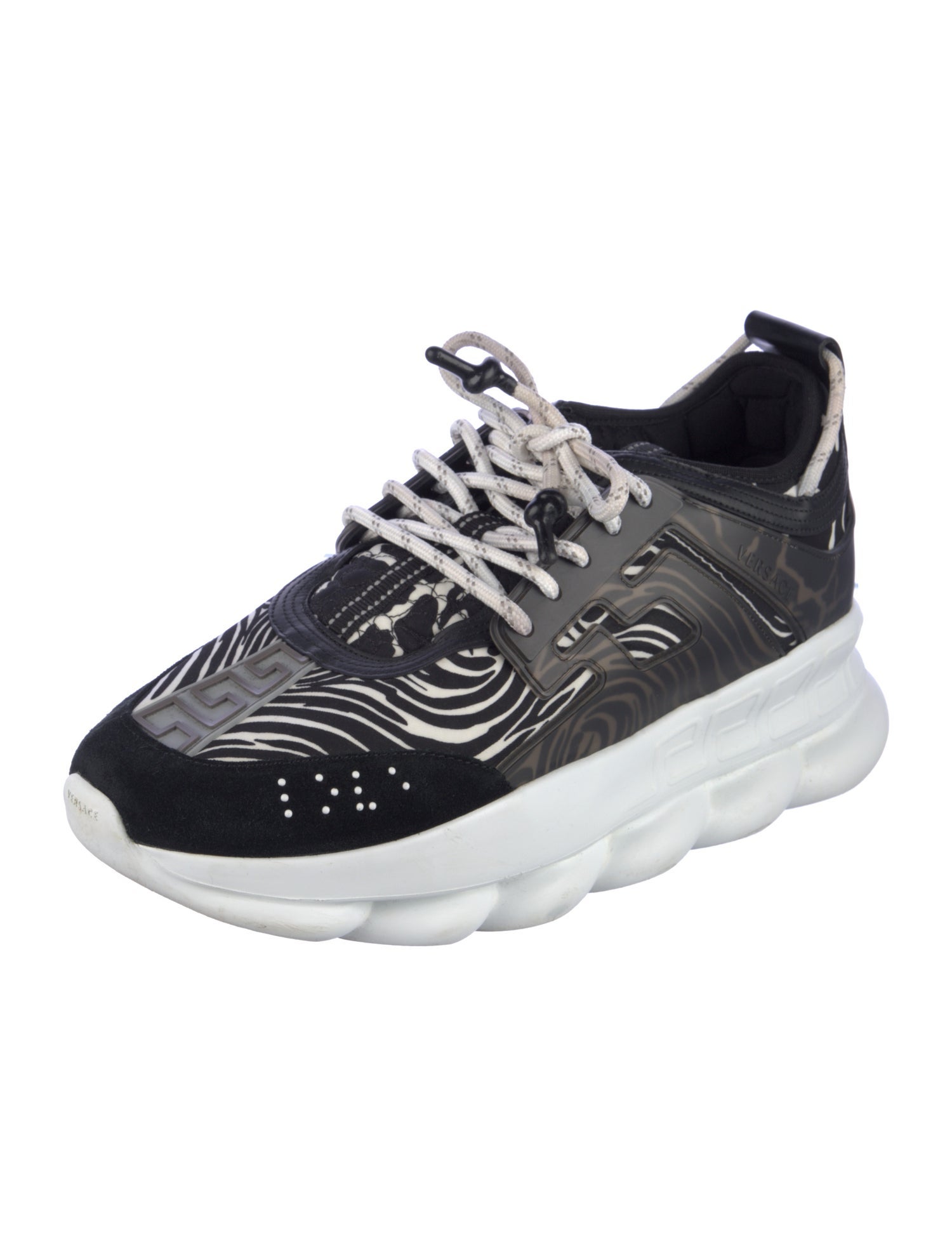 Versace Printed Athletic Sneakers