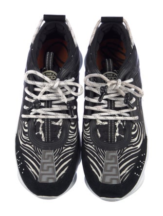 Versace Printed Athletic Sneakers