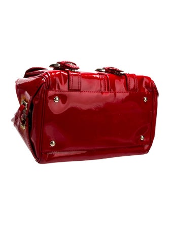 Versace Patent Leather Shoulder Bag